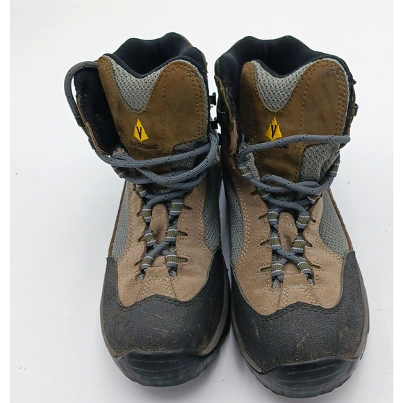 Vasque Gore-tex Vibram Ankle Hiking Boots 7433 Outdoors Camping Womens Size 8.5M - Picture 1 of 16